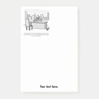 Business Humour Post-it Notes