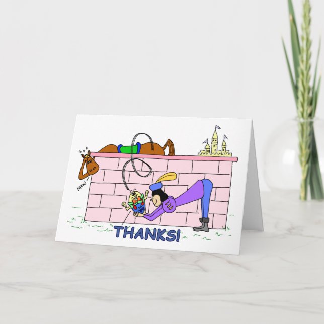 Business Humpty Dumpty Thank You Card (Front)