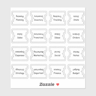 Business Index Tabs Binder Dividers Functional