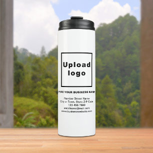 Business Information White Thermal Tumbler