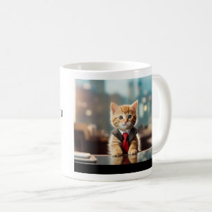 Business Kitten Coffee Mug