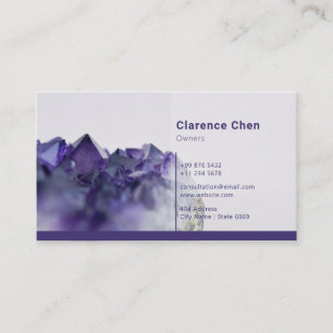 Business Lapidary   Minimalist Card