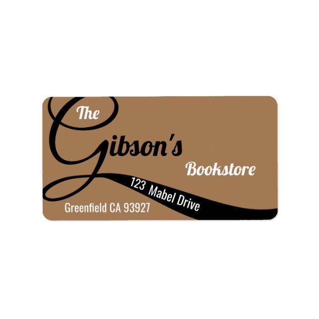 Business Letter G Label (Front)