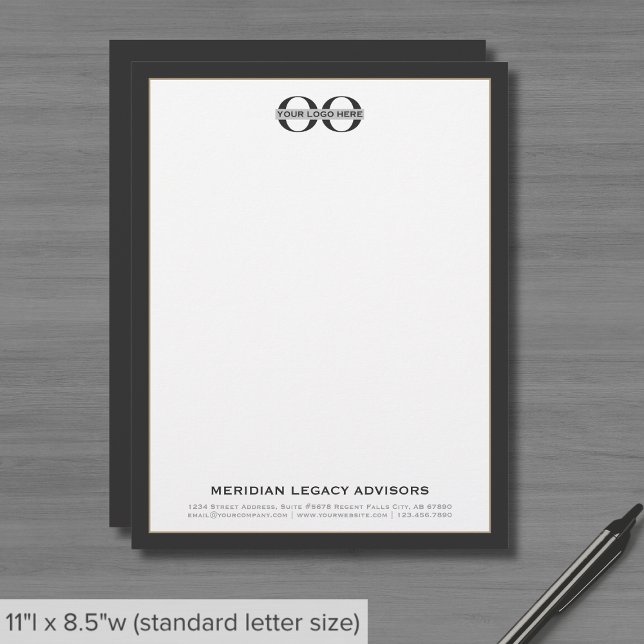 Business Letterhead with Custom Logo (Creator Uploaded)