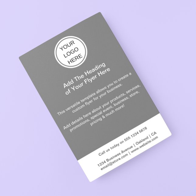 Business Logo Advertising Commercial Promotion  Flyer (Creator Uploaded)