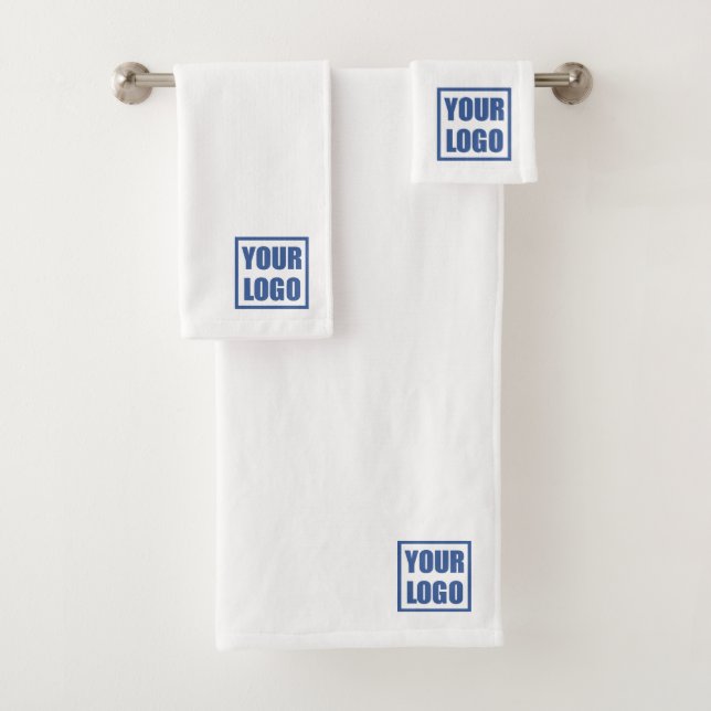  Business Logo Bath Towel Set (Insitu)