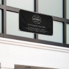 Business Logo | Black Modern Professional 5' Banne