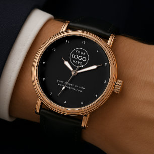 Business Logo   Black Professional Corporate Watch
