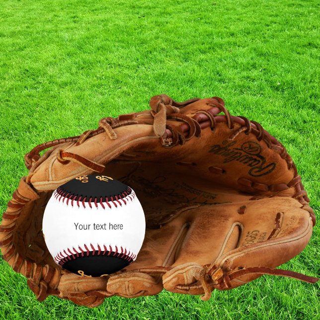 Business logo black white text baseball (Creator Uploaded)