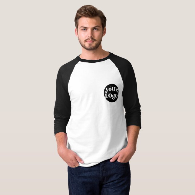 Business Logo Branded Front And Back T-Shirt (Front Full)