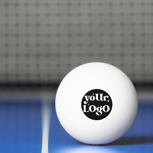 Business Logo Branded Ping Pong Ball (Net)