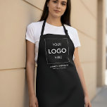 Business Logo Branding Black Apron<br><div class="desc">Discover the epitome of personalised professionalism with our custom aprons, tailored exclusively to encapsulate the essence of your brand! Our superior-quality aprons are not just a protective overlay; they’re a statement of your brand’s unique identity. With your personalised business logo elegantly embroidered or printed on, these aprons serve as a...</div>