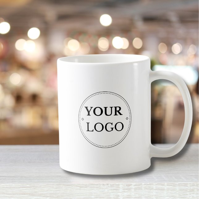 Business Logo Branding Modern Professional  Coffee Mug (Creator Uploaded)