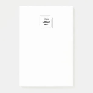 Business Logo   Clean Simple Professional Post-it  Notes