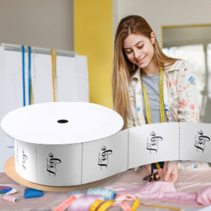 business logo Clothing labels laundry care logos Satin Ribbon