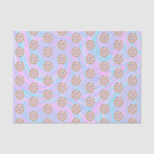 Business Logo Colourful Abstract Ombre Tissue Pape Tissue Paper