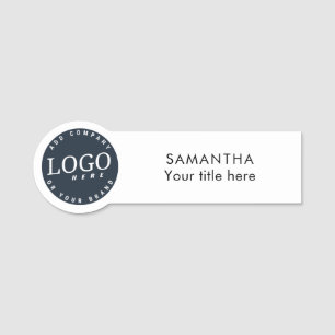 Business Logo Company Annual Event Employee Name Tag