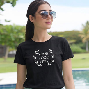 Business Logo Company Branded Staff Employee T-Shirt