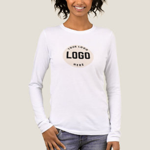 Business Logo Company Branded Staff Employee Tri-Blend Shirt