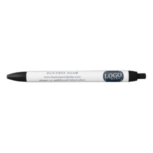 Business Logo Company Slogan Employee and Clients Black Ink Pen