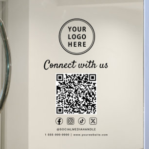 Business Logo Connect With Us Create Your QR Code