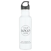 Business Logo Corporate Branded Modern 710 Ml Water Bottle