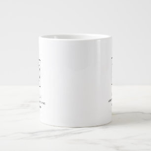 Business Logo Corporate Swag Custom Giant Mug