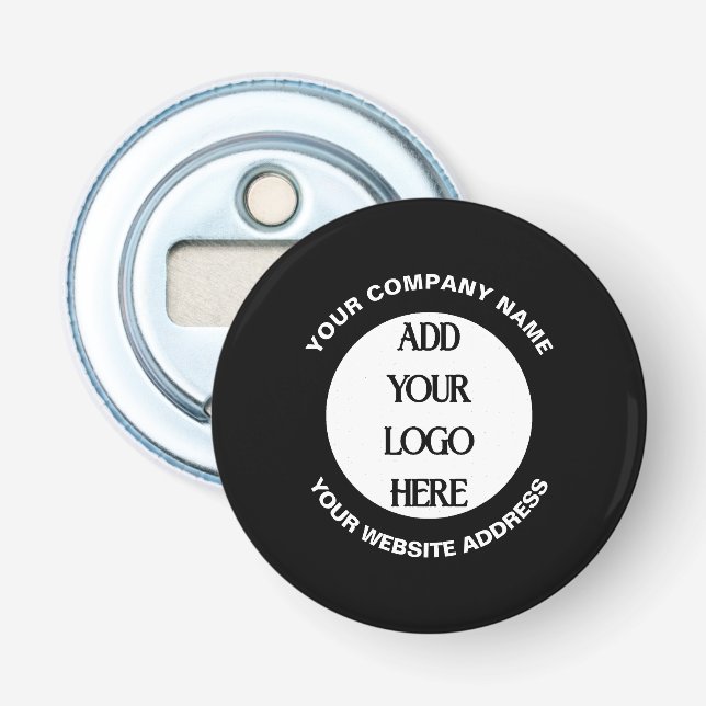 Business Logo Custom  Bottle Opener (Front)