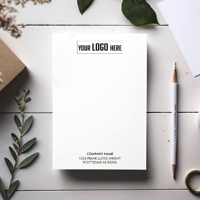 Business Logo Custom Company Customised Corporate Post-it Notes (Creator Uploaded)