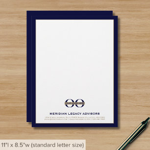 Business Logo Custom Letterhead