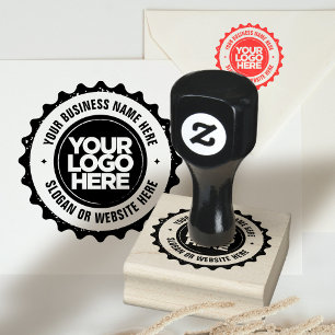 Business Logo Custom Professional Rubber Stamp