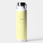 Business logo Custom QR code website yellow Water Bottle<br><div class="desc">Make a lasting impression with our Business Logo Custom QR Code Website Professional Yellow Water Bottle. This sleek and professional water bottle is the perfect way to showcase your business logo and increase web-traffic and customer engagement. By incorporating a custom QR code generator on the bottle, you can provide a...</div>