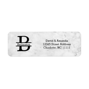 Business Logo Custom Return Address Label