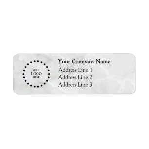 Business Logo Custom Return Address Label