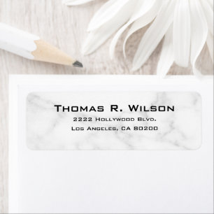 Business Logo Custom Return Address Label