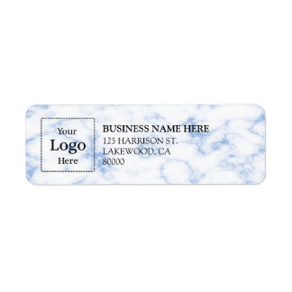Business Logo Custom Return Address Label
