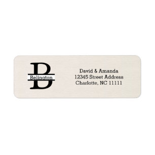 Business Logo Custom Return Address Label