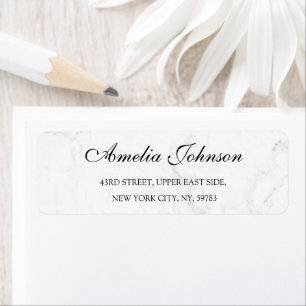 Business Logo Custom Return Address Label