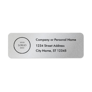 Business Logo Custom Return Address Label
