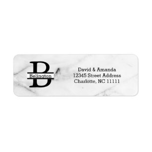 Business Logo Custom Return Address Label