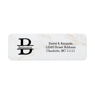 Business Logo Custom Return Address Label