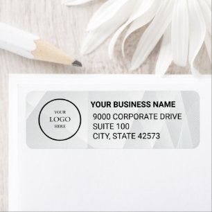 Business Logo Custom Return Address Label