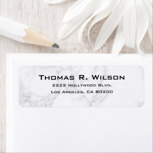 Business Logo Custom Return Address Label