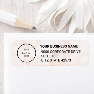 Business Logo Custom Return Address Label