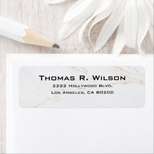 Business Logo Custom Return Address Label