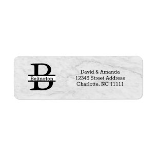 Business Logo Custom Return Address Label