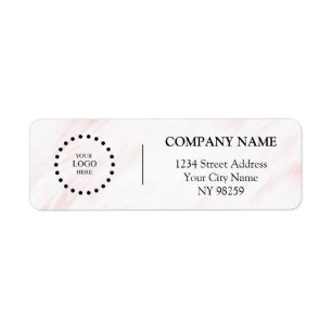 Business Logo Custom Return Address Label