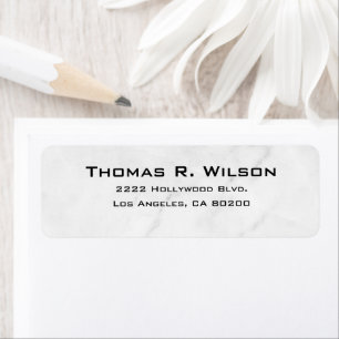 Business Logo Custom Return Address Label