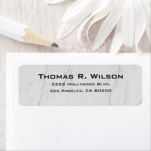 Business Logo Custom Return Address Label