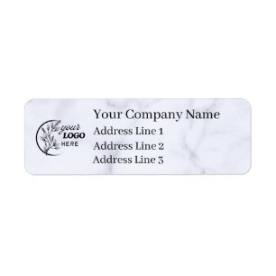 Business Logo Custom Return Address Label